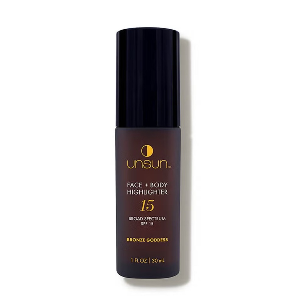 UNSUN Face Body Highlighter SPF 15 1 fl. oz. - Golden Angel